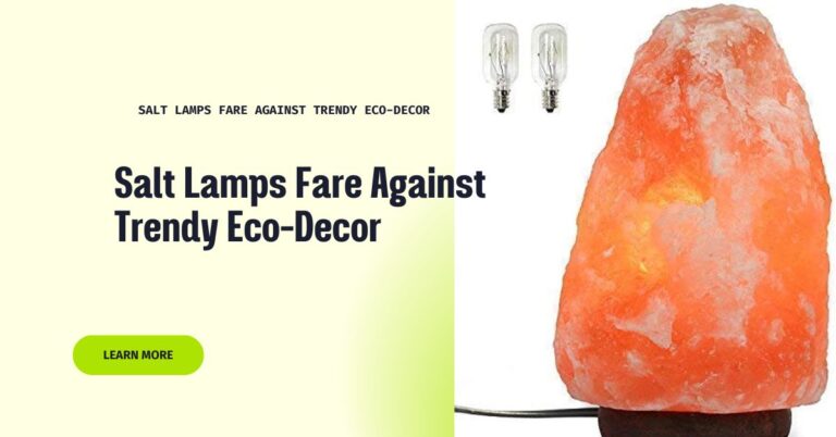 Get Salt Lamps for Office Decor