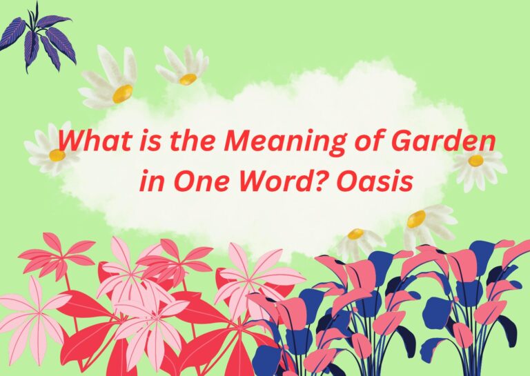 Makes Up a Garden