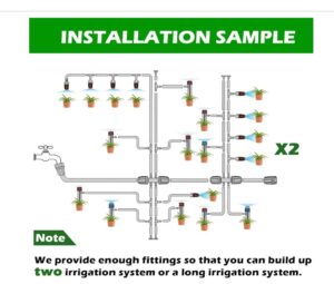 240FT Drip Irrigation Kit
