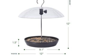 Kingsyard Squirrel Proof Bird Feeder 