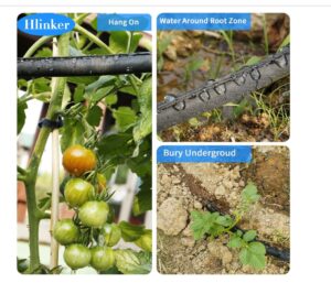 Flat Soaker Hose 50/100ft The Ultimate Water-Saving Irrigation Solution for Gardens & Lawns