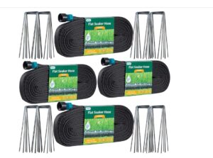 2025 Flat Soaker Hose 200ft Set
