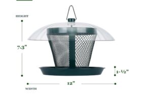 Metal Bird Feeder Works Well