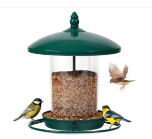 Kingsyard Dual Use Metal Mesh Bird Feeder