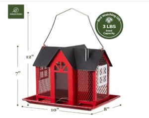 Kingsyard Metal Mesh Bird Feeder
