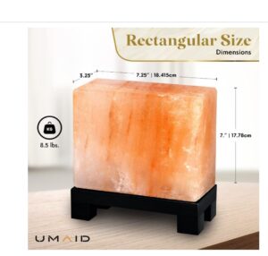 UMAID Himalayan Salt Lamp Rectangle