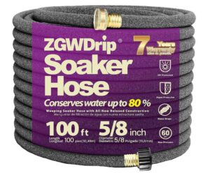 5/8" 100FT Heavy Duty Soaker Hose