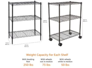 Amazon Basics 3-Shelf Storage Rack Review: Smart, Sturdy, and Surprisingly Mobile