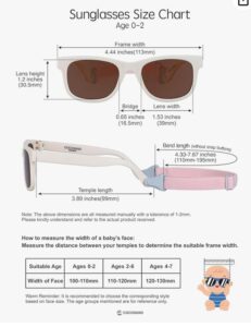 COCOSAND Baby Sunglasses