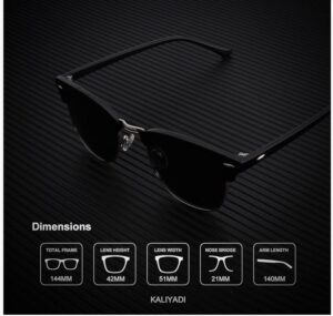 After Using KALIYADI Polarized Sunglasses