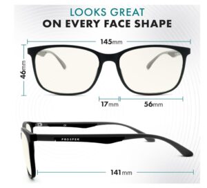 Prospek CARBON Men's Blue Light Glasses