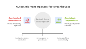 Best Automatic Vent Openers for Greenhouses (