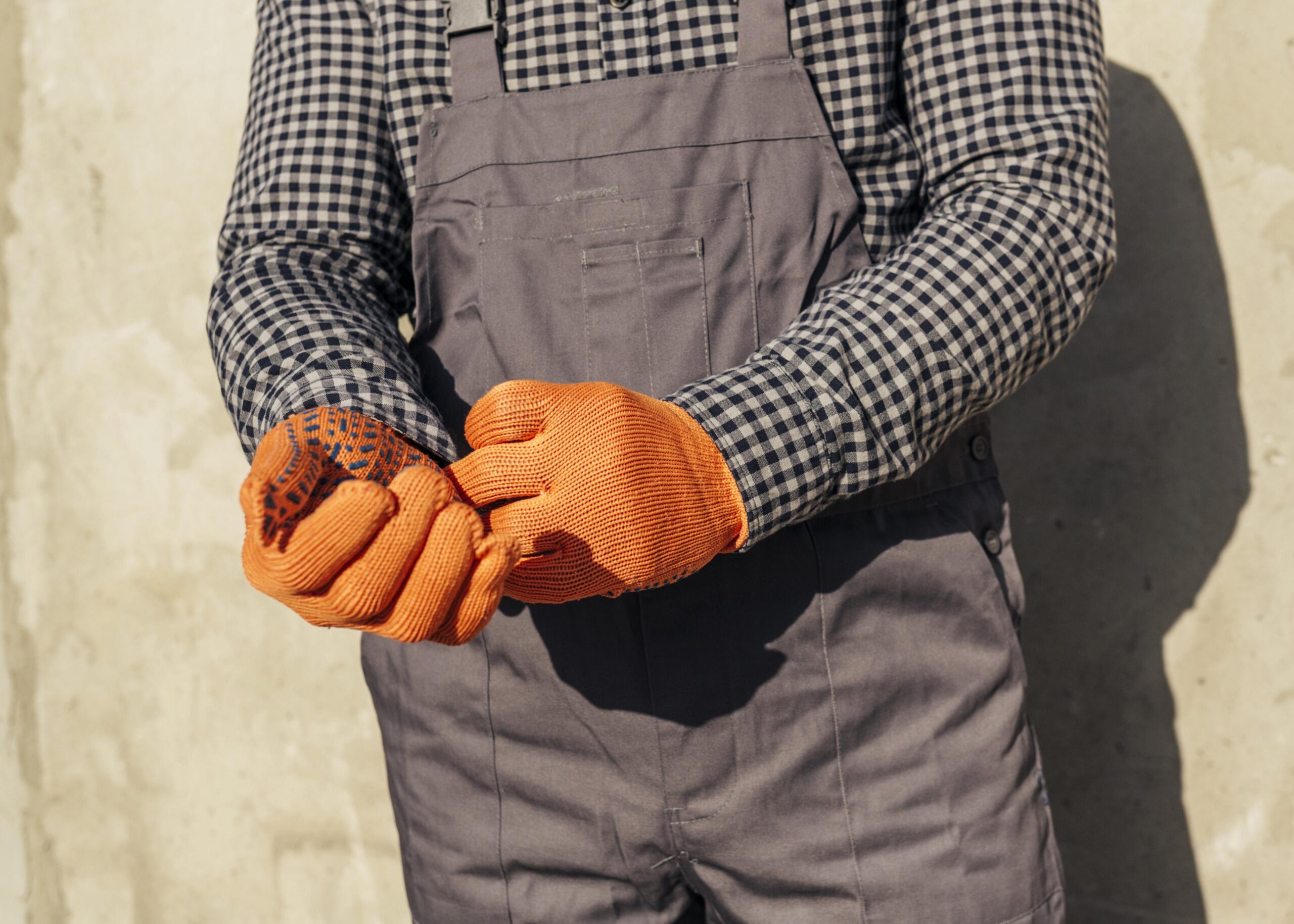 Leather Gardening Gloves for Men
