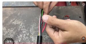 Use Electrical Tape on Exposed Wires