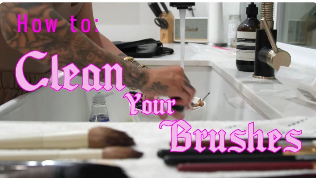 How to Clean Your Makeup Brushes and Sponges at Home Like a Pro