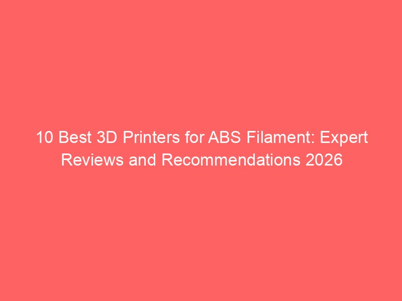 10 Best 3D Printers for Jewelry Making: A Professional Review 2026