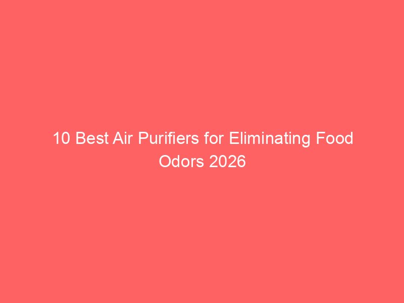10 Best Air Purifiers for Eliminating Food Odors 2026