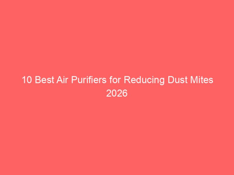 10 Best Air Purifiers for Reducing Dust Mites 2026