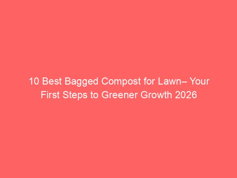 10 Best Bagged Compost for Lawn– Your First Steps to Greener Growth 2026
