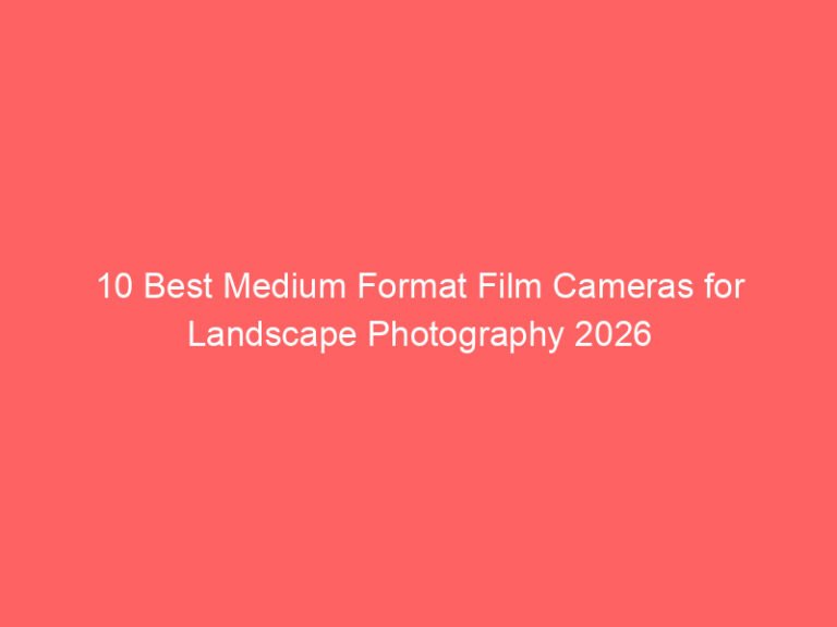 10 Best Medium Format Film Cameras for Landscape Photography 2026