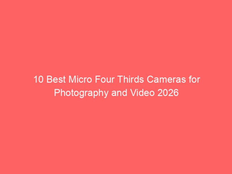 10 Best Micro Four Thirds Cameras for Photography and Video 2026