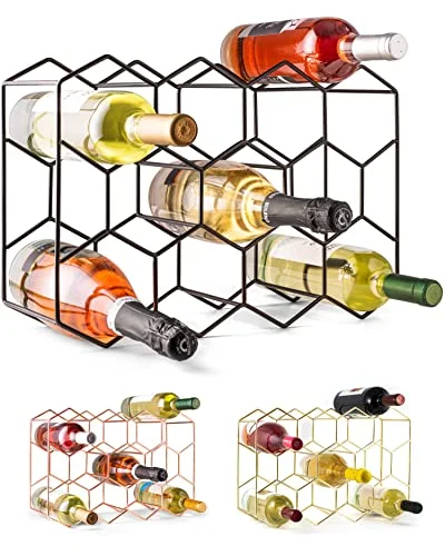 10 Elevate Your Space with Decorative Metal Wine Racks for Home 2026