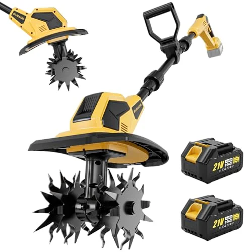 10 Effortless Gardening with Top Rated Battery Powered Tillers for Every Gardener