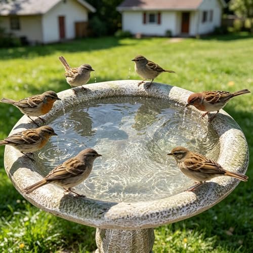 Best Concrete Squirrel Bird Bath