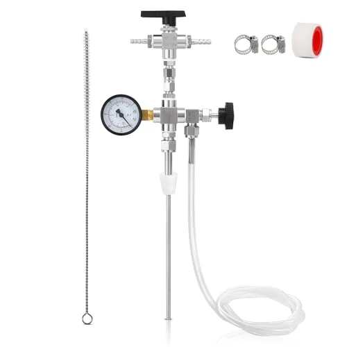 counter pressure bottle filler
