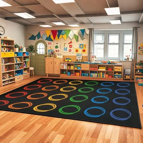 extra large classroom rugs