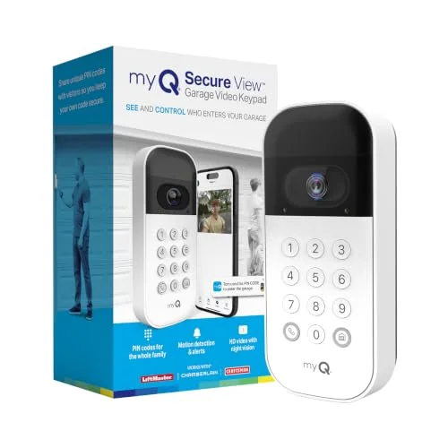 garage opener with camera