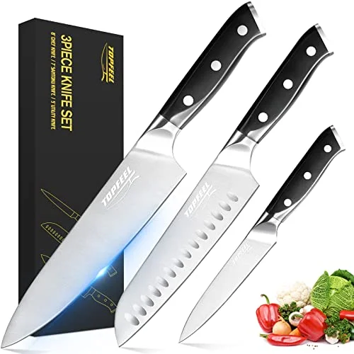 high carbon german steel knives