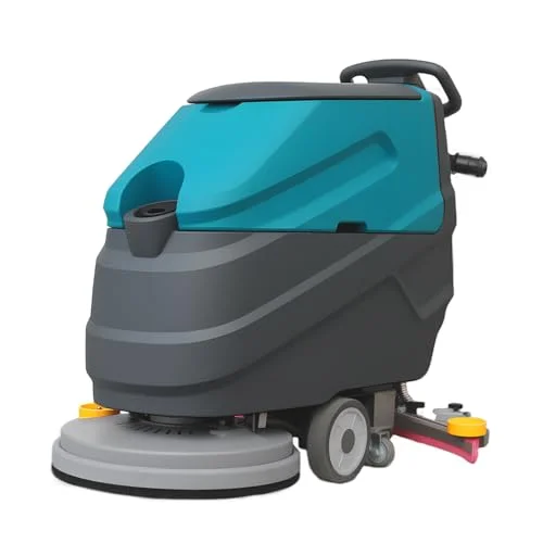industrial walk behind floor scrubber