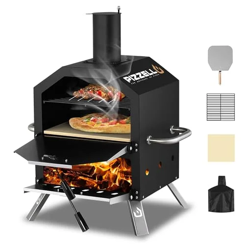 large wood fired pizza oven