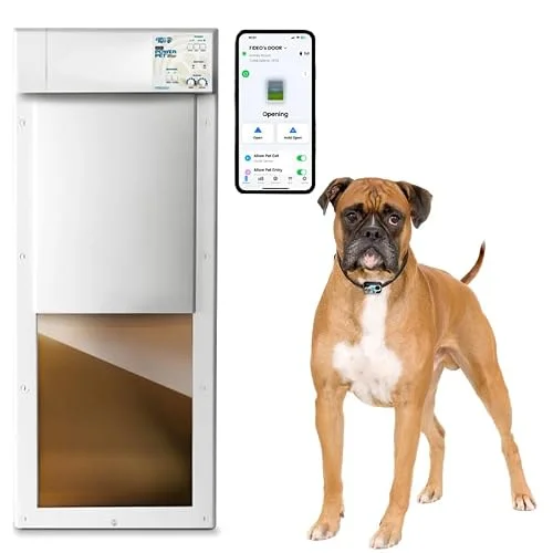 app controlled dog door