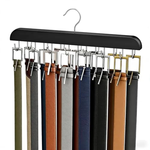 belt holders for closets