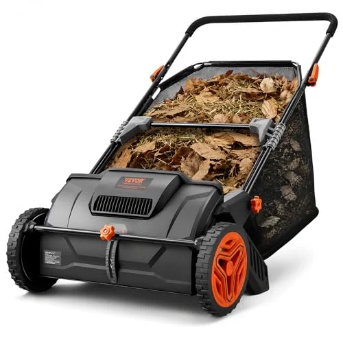best lawn mower for picking up leaves