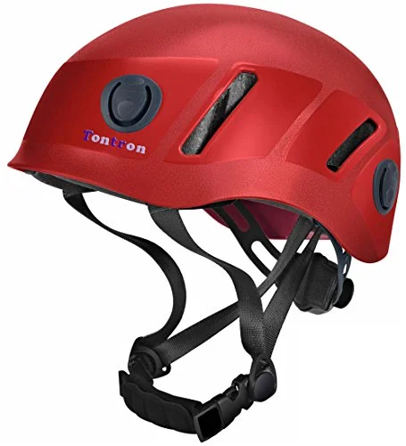 caving helmet with light