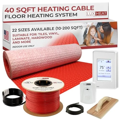 electric driveway heating system