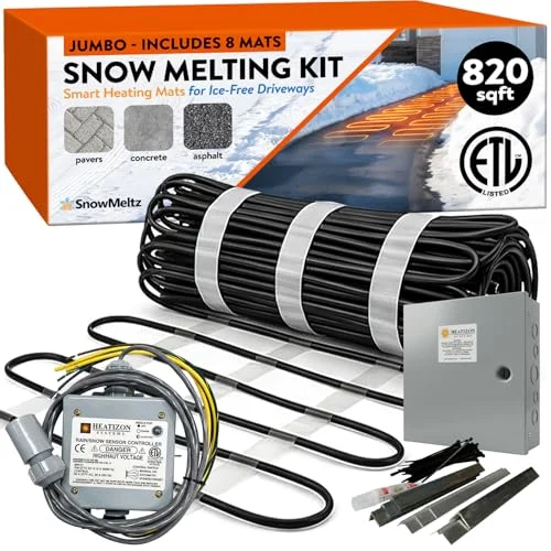 electric driveway snow melt system