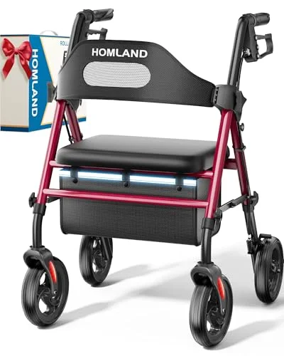 heavy duty rollator walker