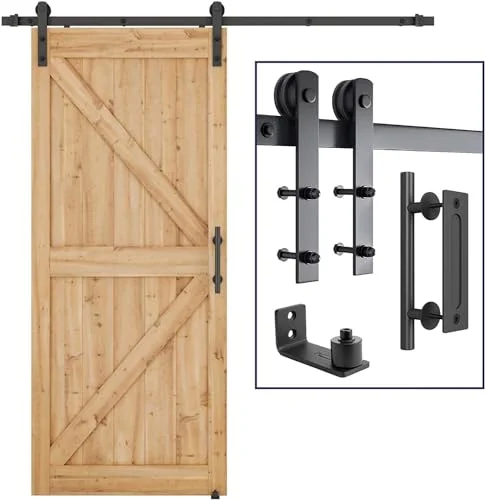 heavy duty sliding barn door hardware