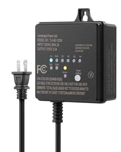 low voltage transformer landscape lighting