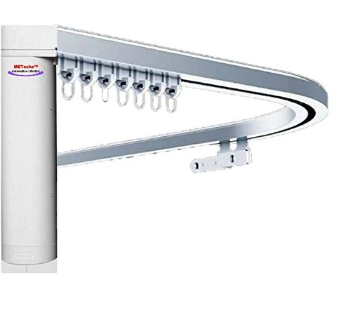motorized drapery track system