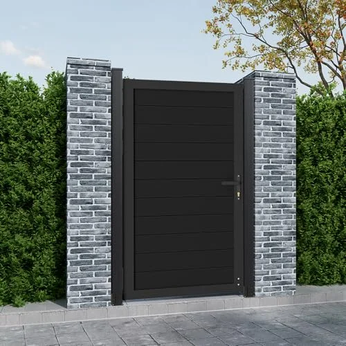 residential aluminum privacy fence