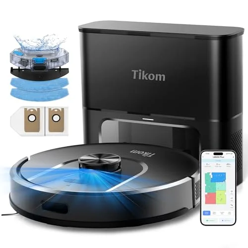 robot vacuum with lidar mapping