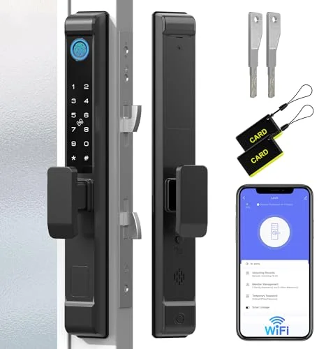 smart sliding glass door